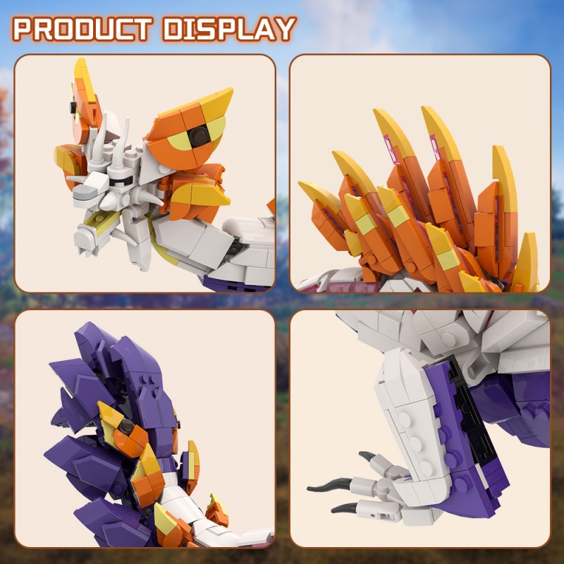 GOBRICKS MOC 153116 Mizutsune - YWOBB