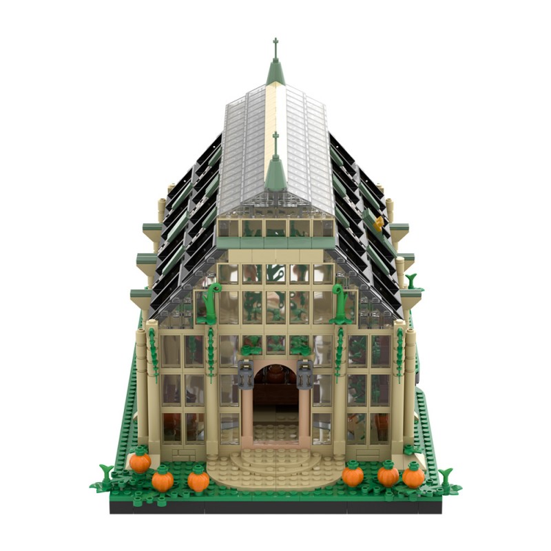 GOBRICKS MOC A2278 Herbology Greenhouse - YWOBB