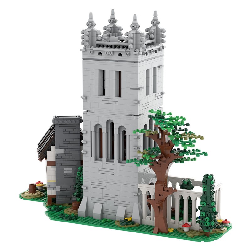 GOBRICKS MOC A2286 Medieval Library - YWOBB
