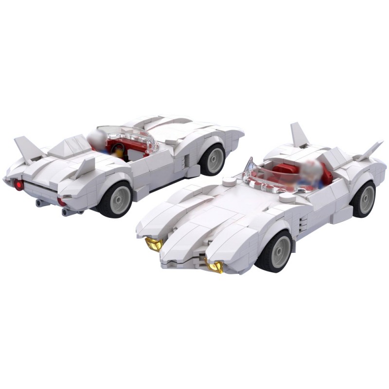 GOBRICKS MOC 192324 MOC turnal Speed Racer MACH 5 - YWOBB
