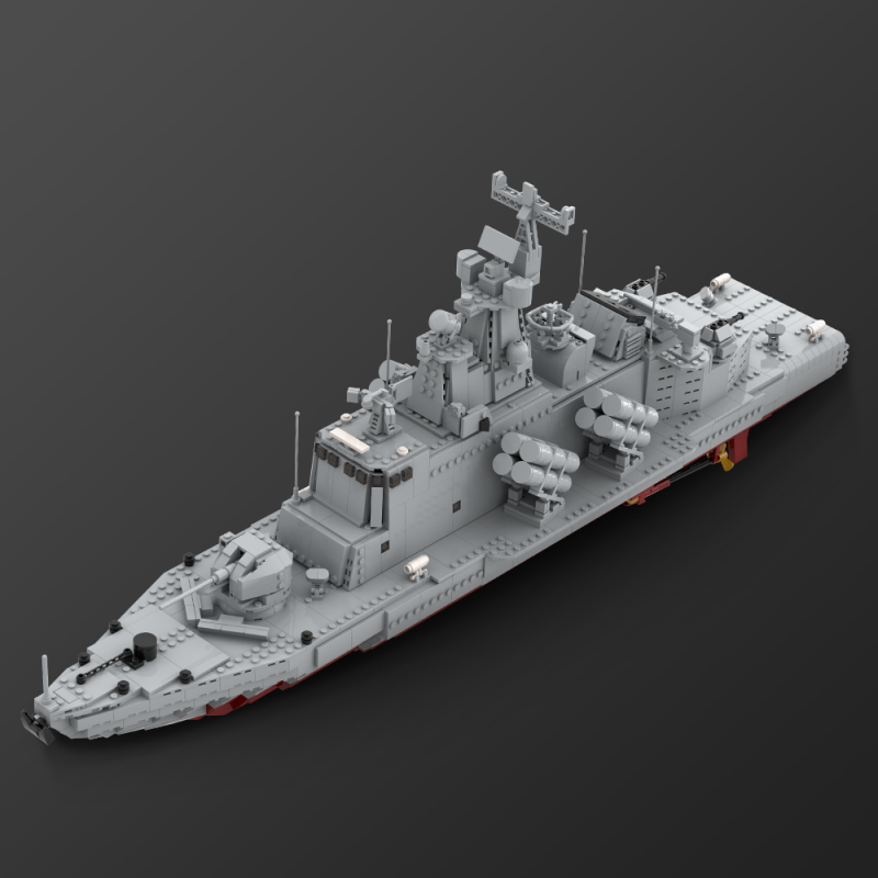 GOBRICKS MOC A2288 Molniya-class missile boat - YWOBB