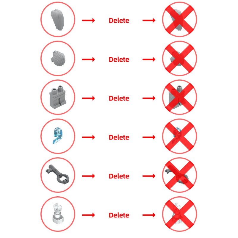 GOBRICKS MOC 158329 Modular Arkham Asylum - YWOBB