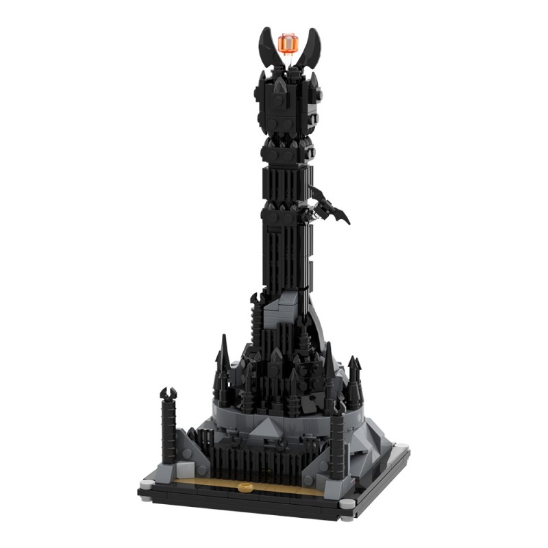 GOBRICKS MOC A2130 The Lord of the Rings -Barad Dur - YWOBB