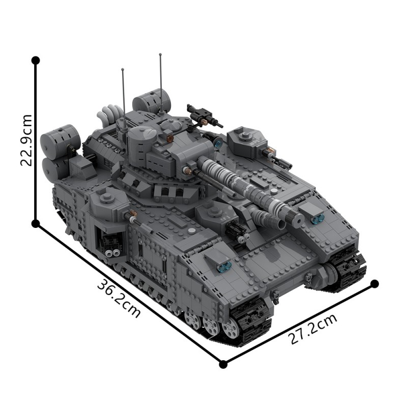 GOBRICKS MOC 217427 Baneblade - YWOBB