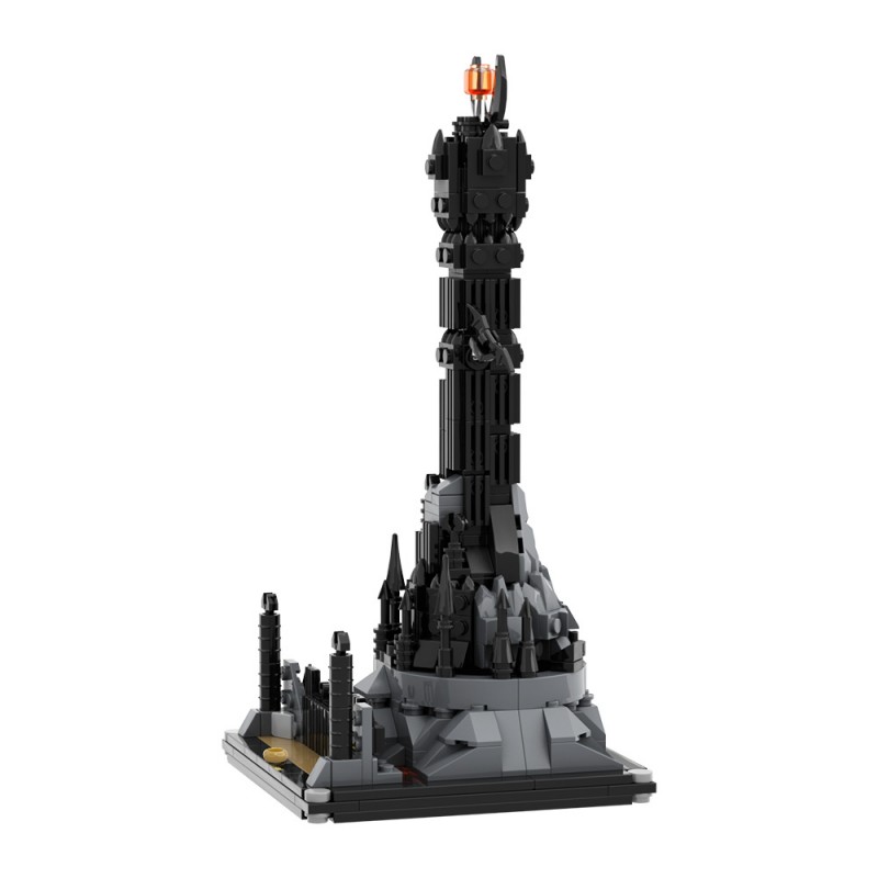 GOBRICKS MOC A2130 The Lord of the Rings -Barad Dur - YWOBB