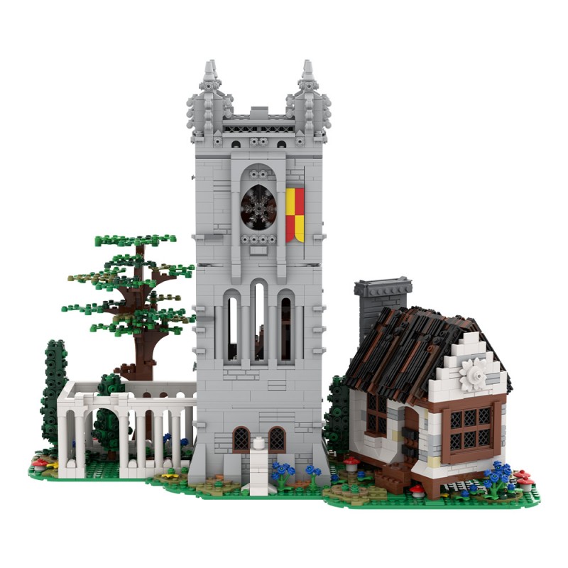 GOBRICKS MOC A2286 Medieval Library - YWOBB