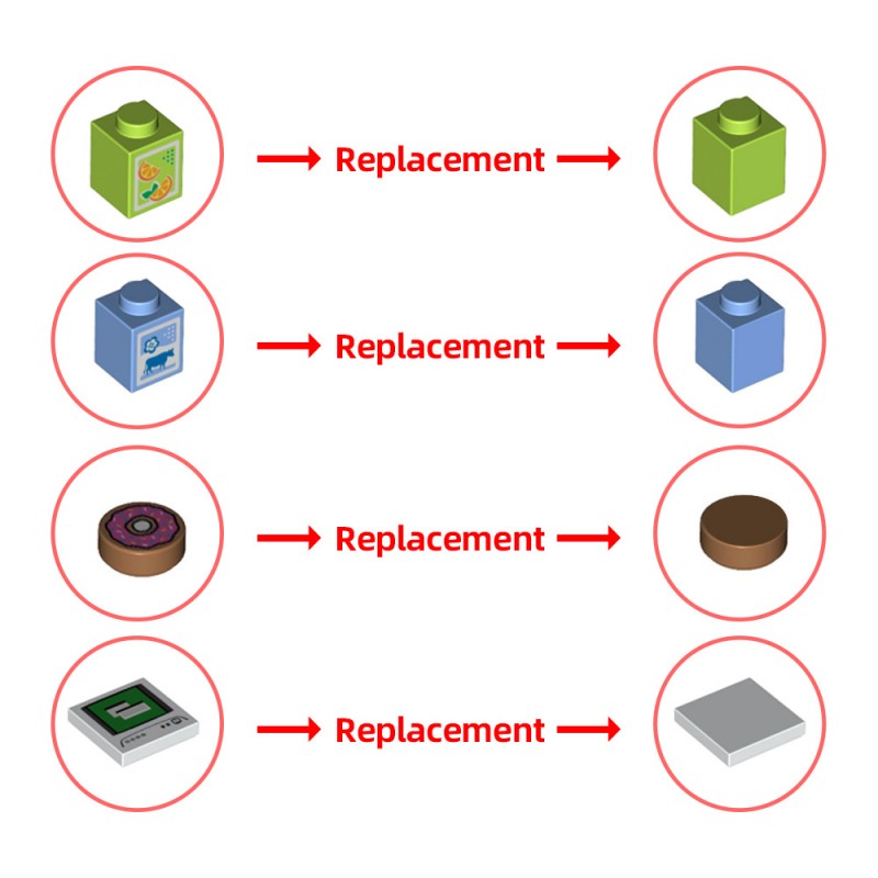 GOBRICKS MOC 158329 Modular Arkham Asylum - YWOBB