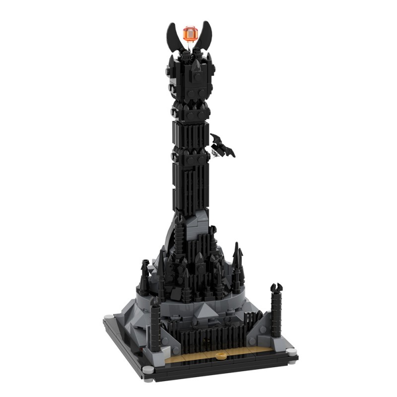 GOBRICKS MOC A2130 The Lord of the Rings -Barad Dur - YWOBB