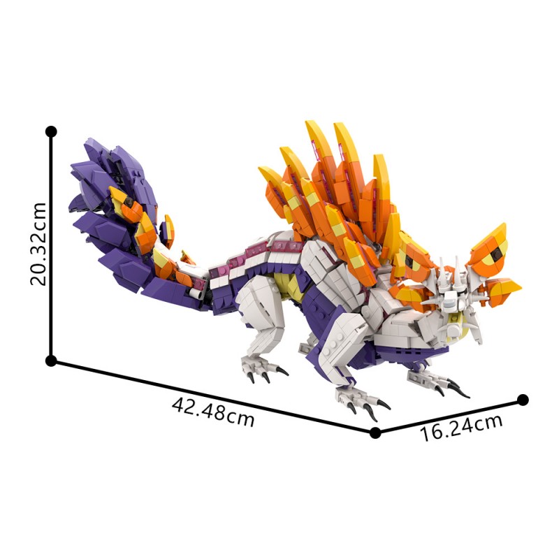 GOBRICKS MOC 153116 Mizutsune - YWOBB