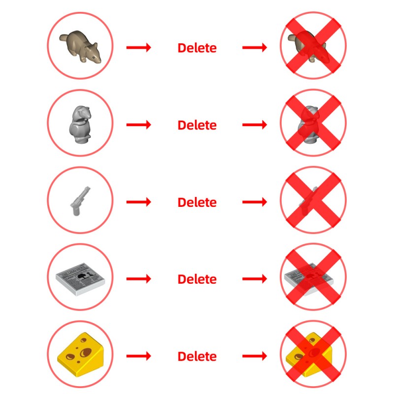 GOBRICKS MOC 202594 Horror Mansion - YWOBB