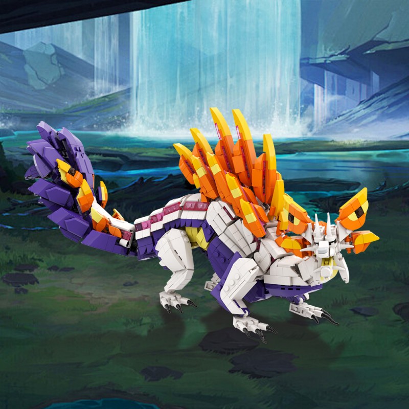 GOBRICKS MOC 153116 Mizutsune - YWOBB