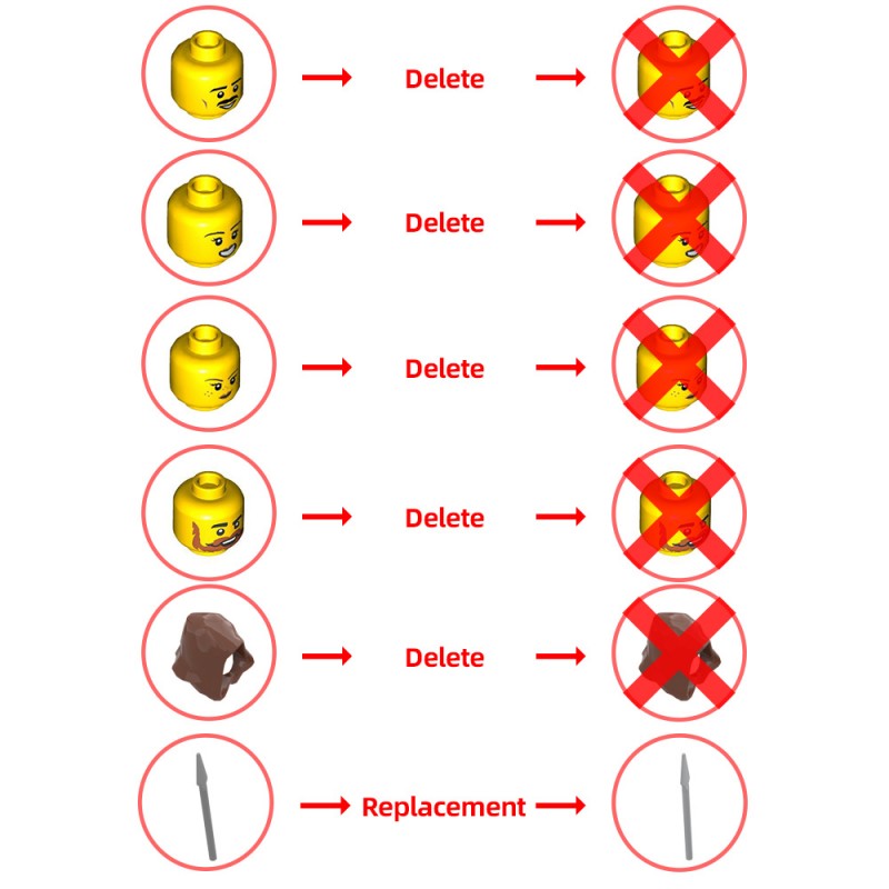 GOBRICKS MOC 214066 Medieval Castle Fantasy - YWOBB