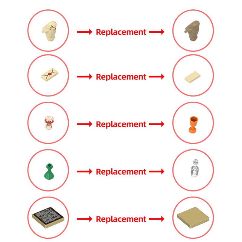 GOBRICKS MOC 202594 Horror Mansion - YWOBB