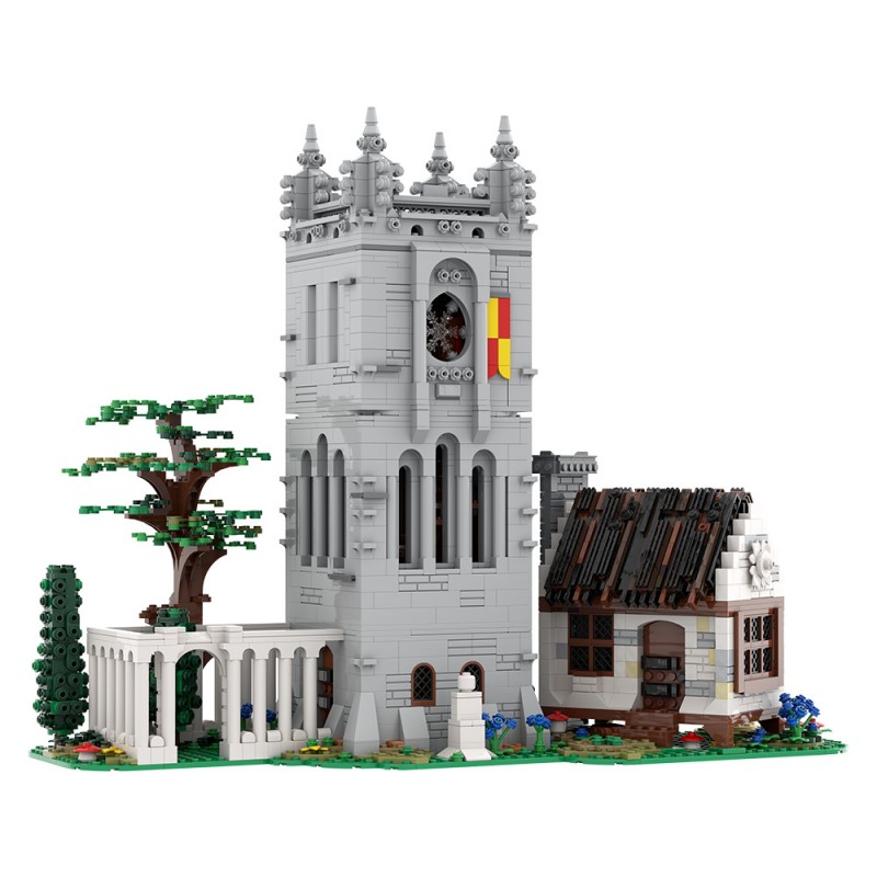 GOBRICKS MOC A2286 Medieval Library - YWOBB