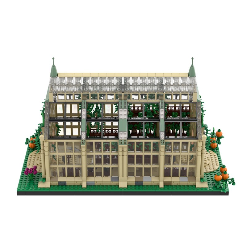GOBRICKS MOC A2278 Herbology Greenhouse - YWOBB