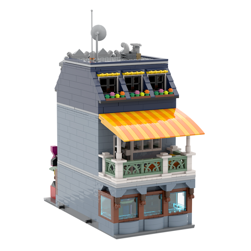 GOBRICKS MOC A2289 Little Bookshop - YWOBB