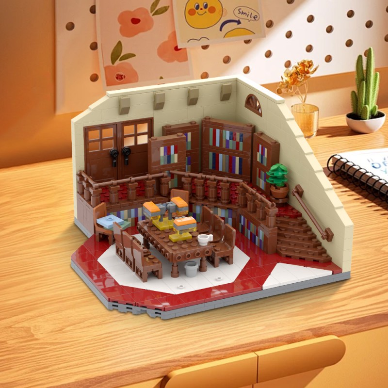 GOBRICKS MOC 99148 Buffy the Vampire Slayer: Sunnydale High School Library - YWOBB