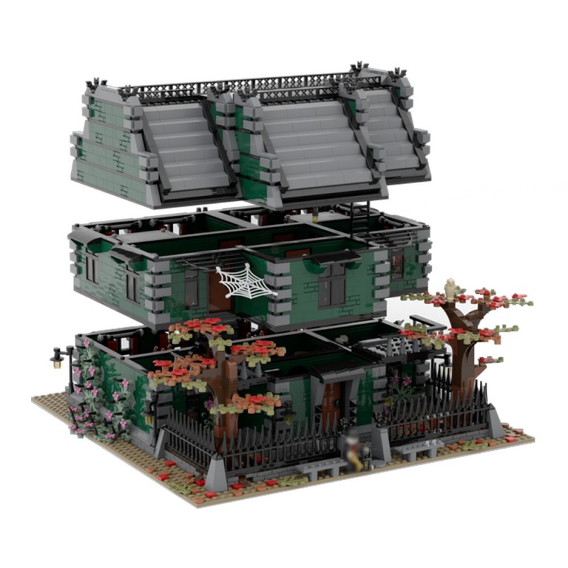 GOBRICKS MOC 202594 Horror Mansion - YWOBB