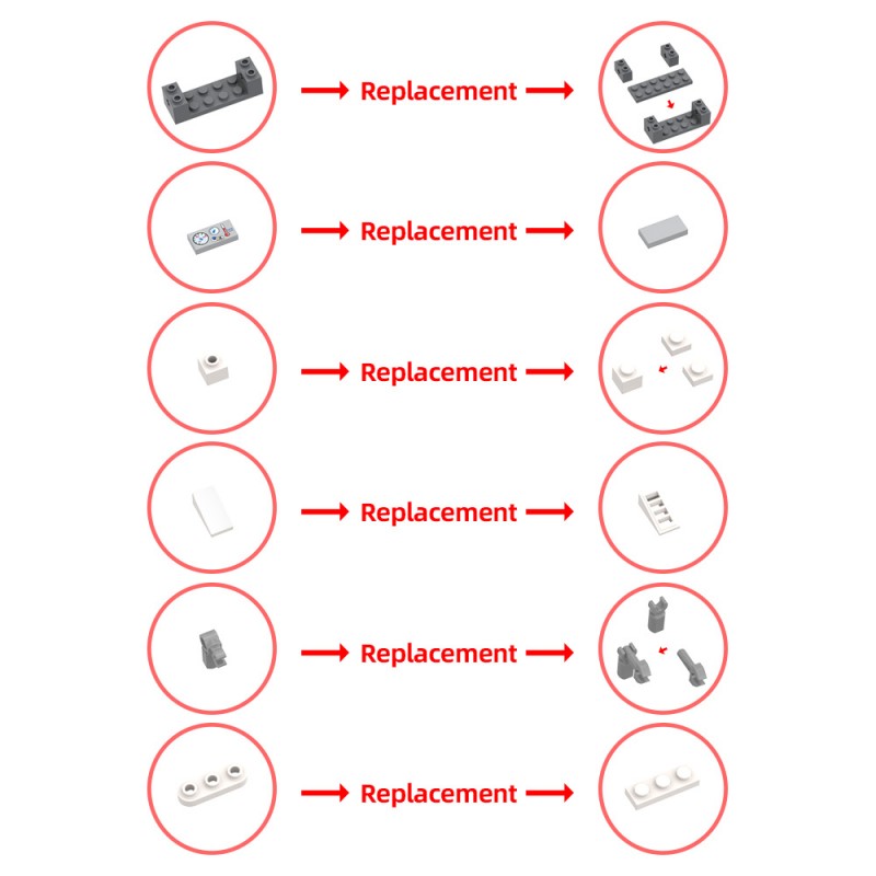 GOBRICKS MOC 192324 MOC turnal Speed Racer MACH 5 - YWOBB