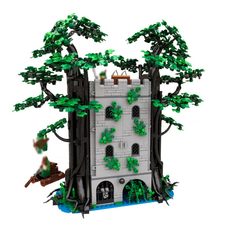 GOBRICKS MOC 214066 Medieval Castle Fantasy - YWOBB