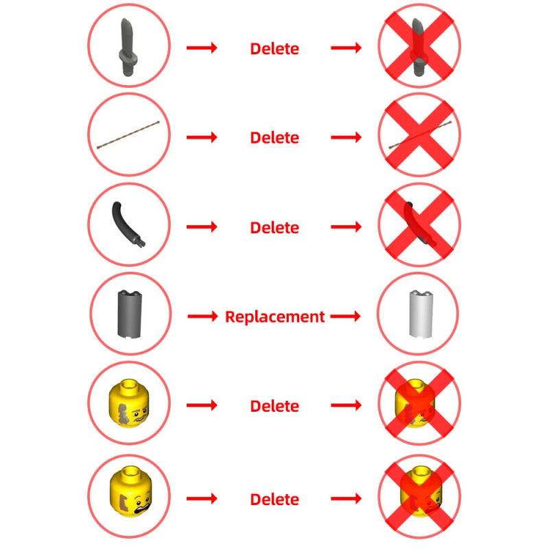 GOBRICKS MOC 214066 Medieval Castle Fantasy - YWOBB