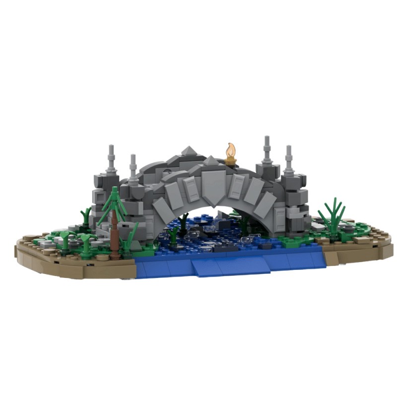 GOBRICKS MOC 219833 Bridge - YWOBB