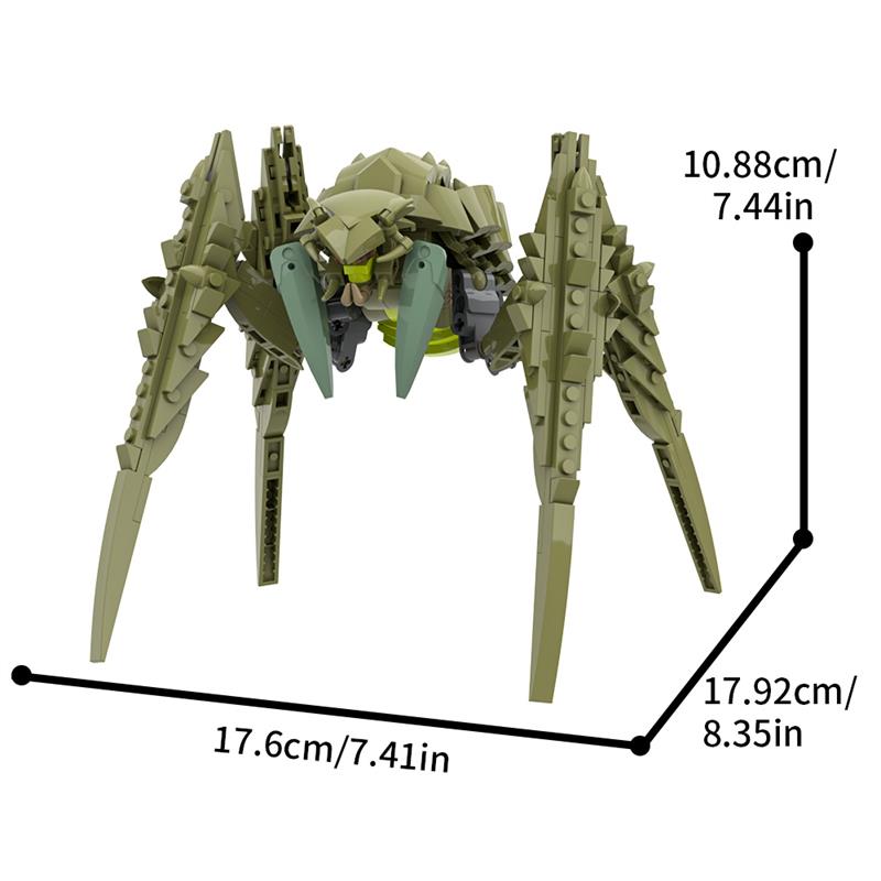 GOBRICKS MOC S0010 Helldivers Bile Titan - YWOBB