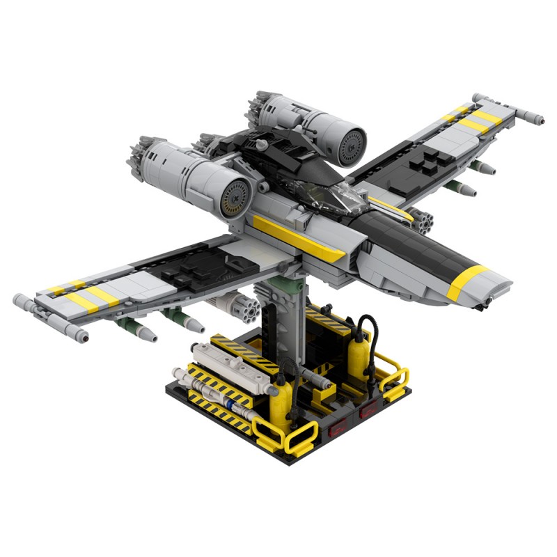 GOBRICKS MOC A2120 HELLDIVERS - agle close Air support - YWOBB
