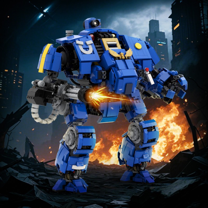 GOBRICKS MOC 217090 Redemptor Dreadnought ( Warhammer 40K ) - YWOBB