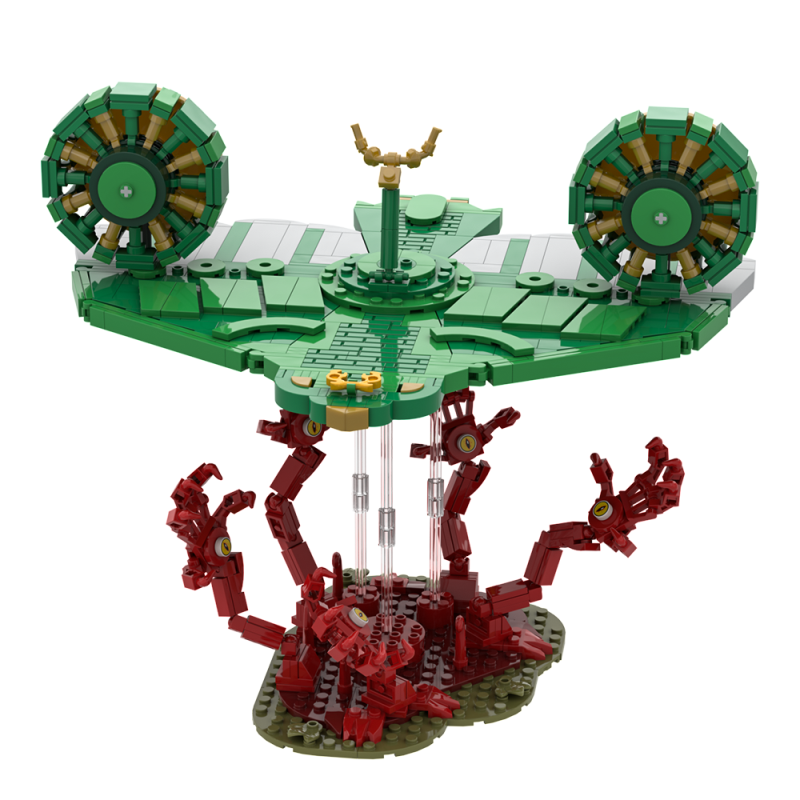 GOBRICKS MOC S0009 Zelda - Left-handed Windwing - YWOBB
