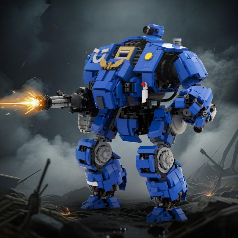 GOBRICKS MOC 217090 Redemptor Dreadnought ( Warhammer 40K ) - YWOBB