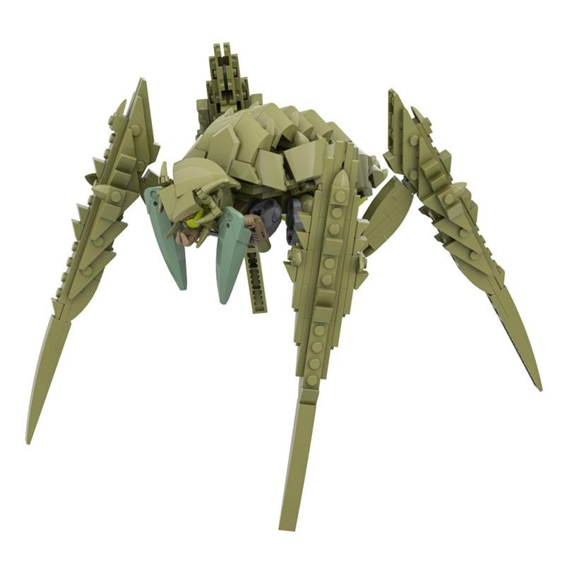 GOBRICKS MOC S0010 Helldivers Bile Titan - YWOBB