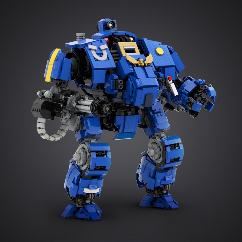 GOBRICKS MOC 217090 Redemptor Dreadnought ( Warhammer 40K ) - YWOBB