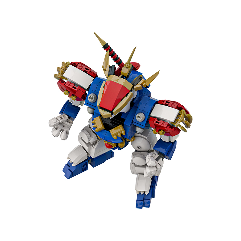 GOBRICKS MOC A1837 Ryujinmaru - YWOBB