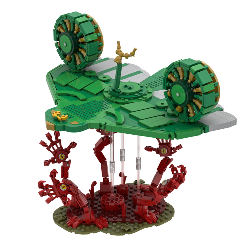 GOBRICKS MOC S0009 Zelda - Left-handed Windwing - YWOBB