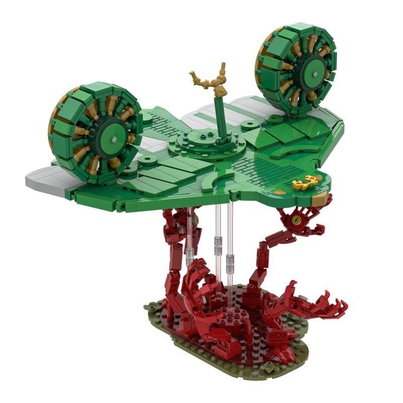 GOBRICKS MOC S0009 Zelda - Left-handed Windwing - YWOBB