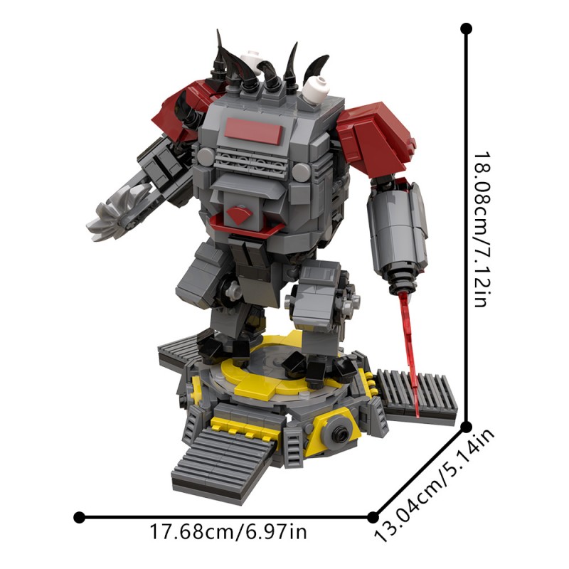 GOBRICKS MOC S0011 Jedi Commando Hulk Scorcher - YWOBB