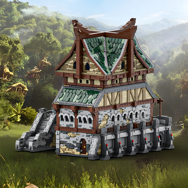 GOBRICKS MOC A1833 Proudspire Manor - YWOBB