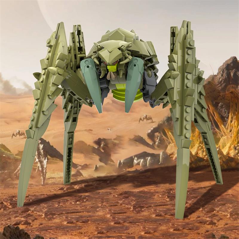 GOBRICKS MOC S0010 Helldivers Bile Titan - YWOBB