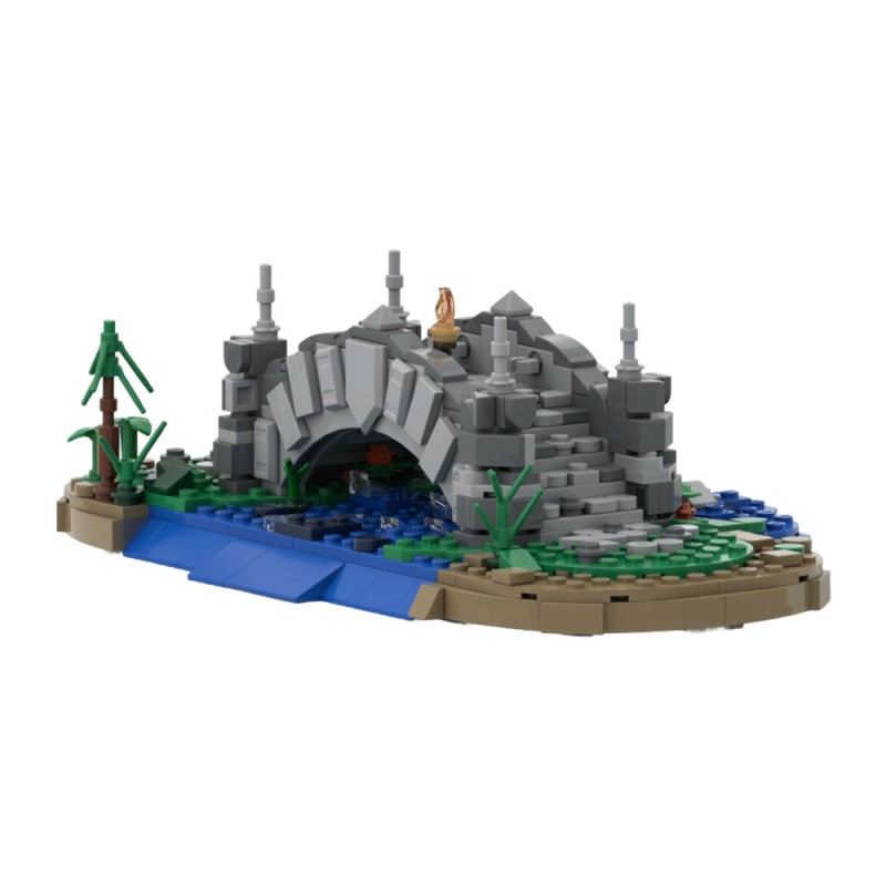 GOBRICKS MOC 219833 Bridge - YWOBB
