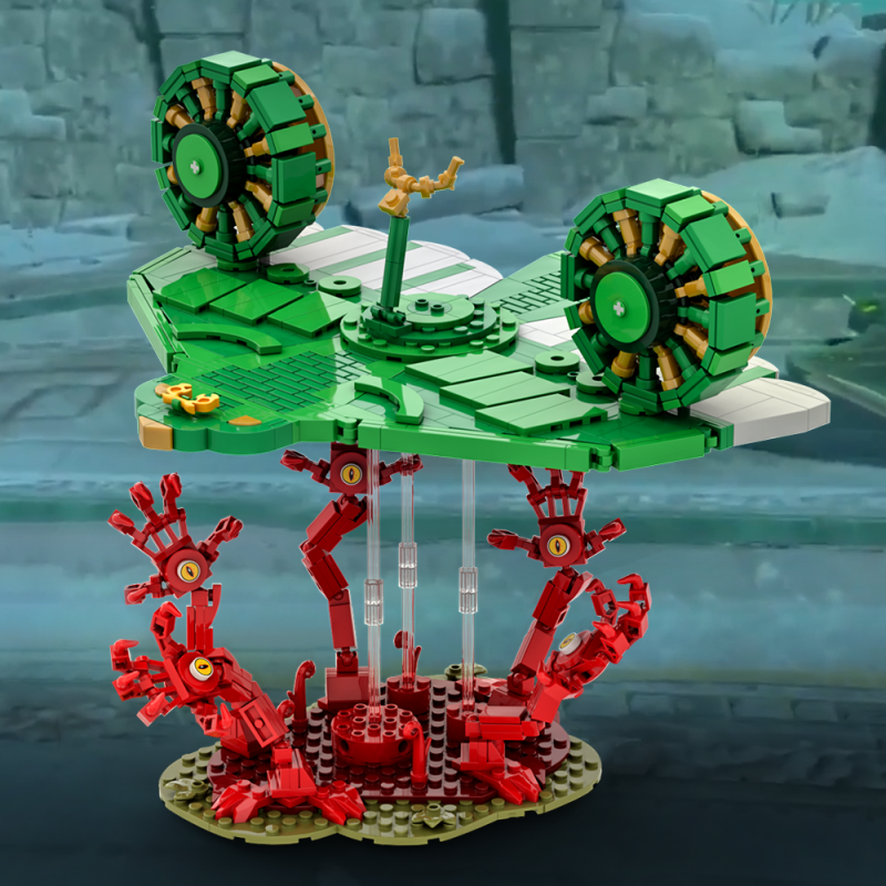 GOBRICKS MOC S0009 Zelda - Left-handed Windwing - YWOBB