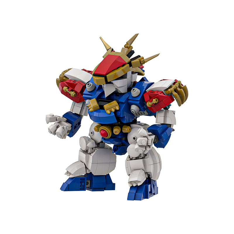 GOBRICKS MOC A1837 Ryujinmaru - YWOBB