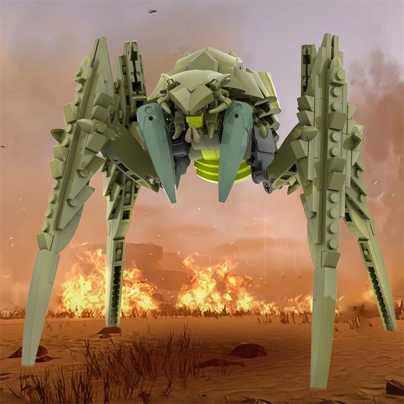 GOBRICKS MOC S0010 Helldivers Bile Titan - YWOBB