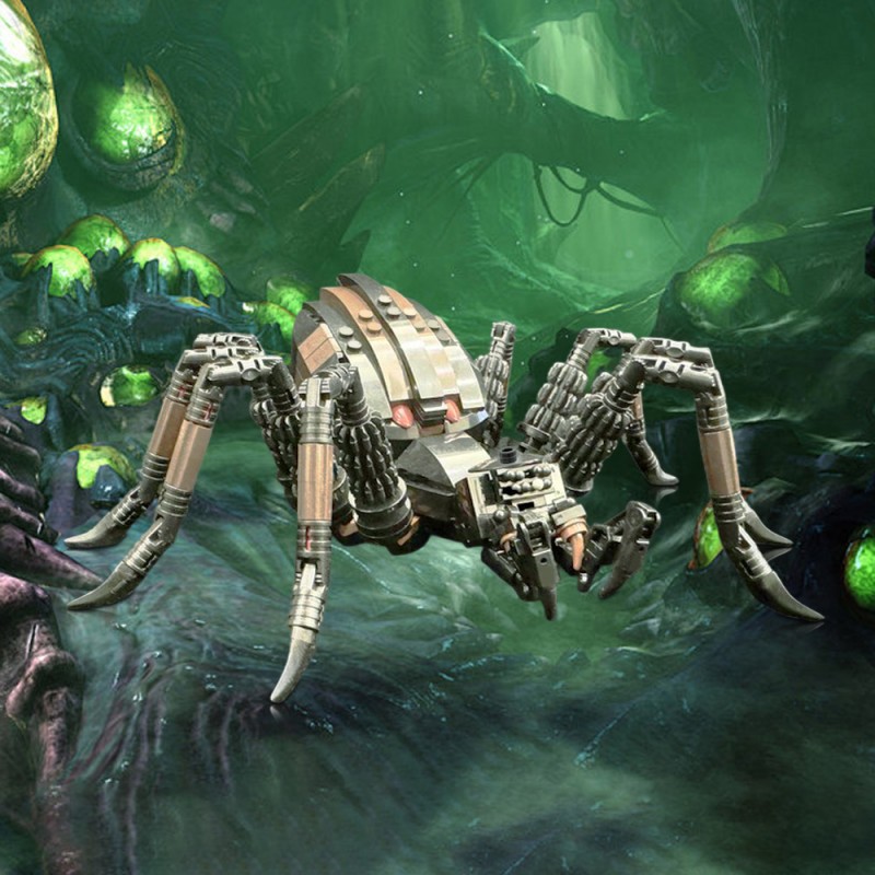 GOBRICKS MOC 220903 Shelob of Middle Earth - YWOBB