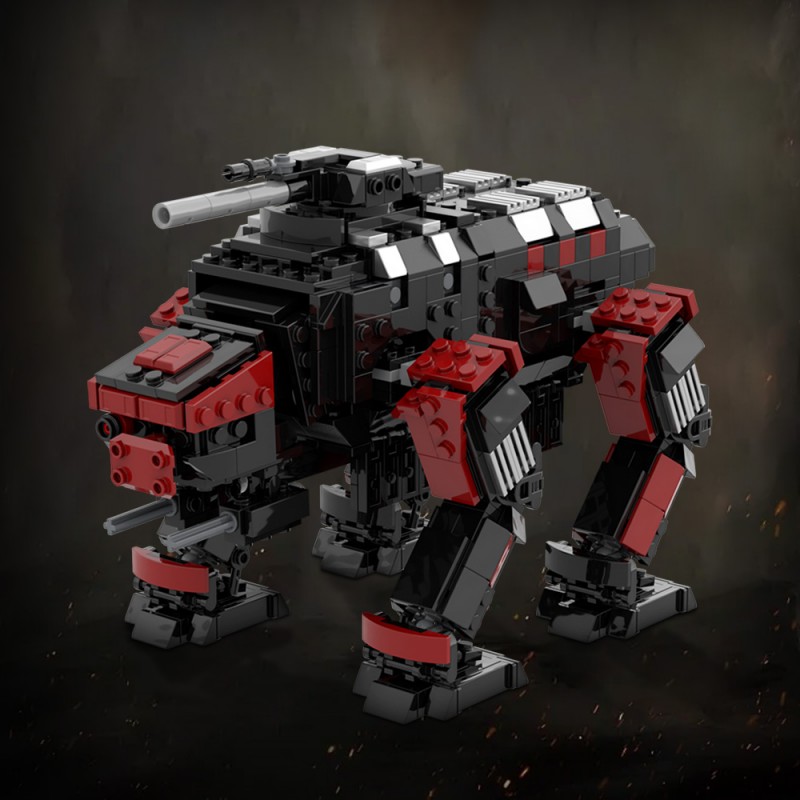 GOBRICKS MOC 179900 Helldivers 2 - Automaton Factory Strider - YWOBB