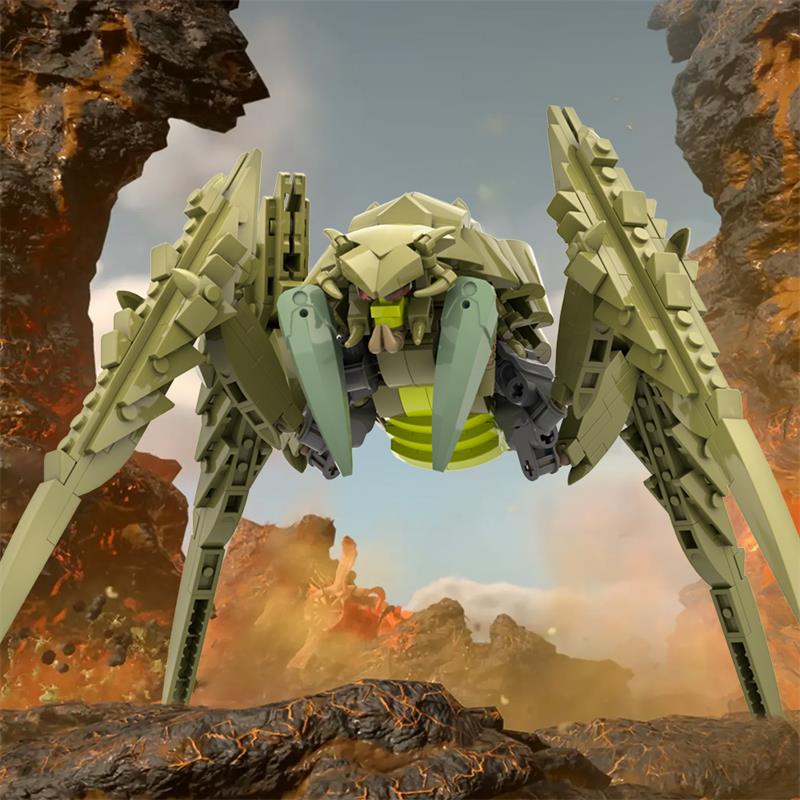 GOBRICKS MOC S0010 Helldivers Bile Titan - YWOBB