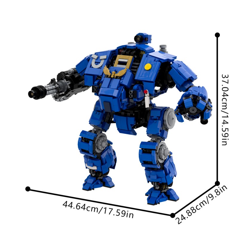 GOBRICKS MOC 217090 Redemptor Dreadnought ( Warhammer 40K ) - YWOBB