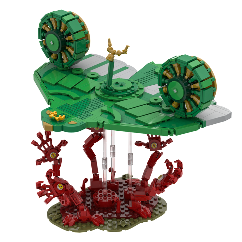 GOBRICKS MOC S0009 Zelda - Left-handed Windwing - YWOBB