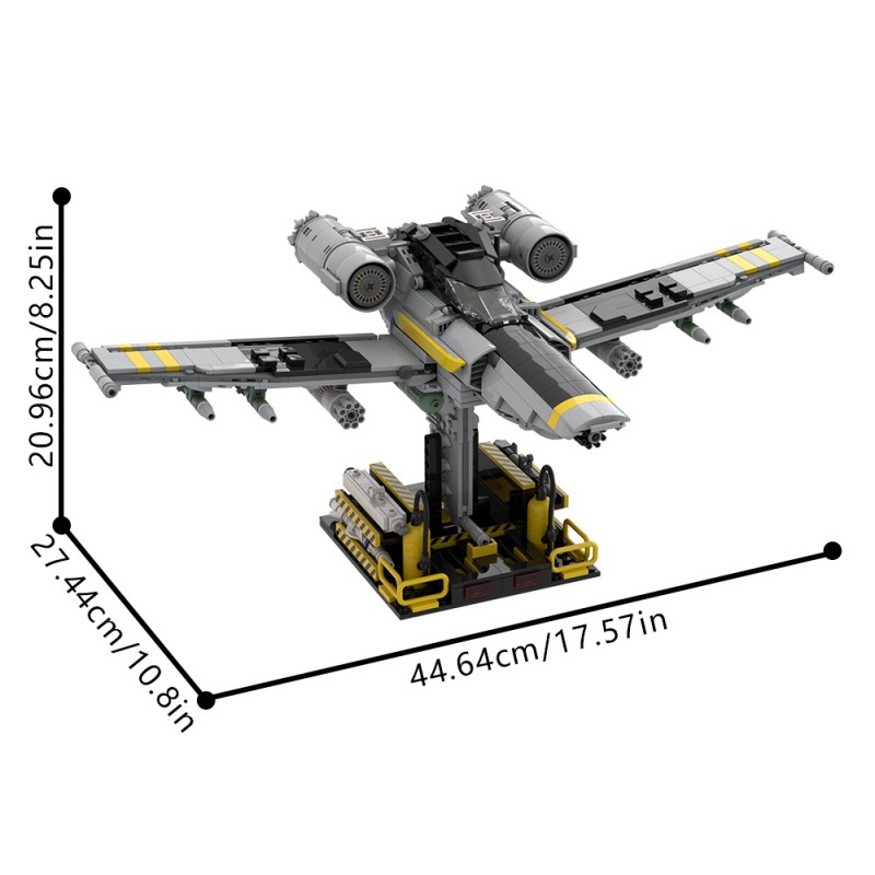 GOBRICKS MOC A2120 HELLDIVERS - agle close Air support - YWOBB