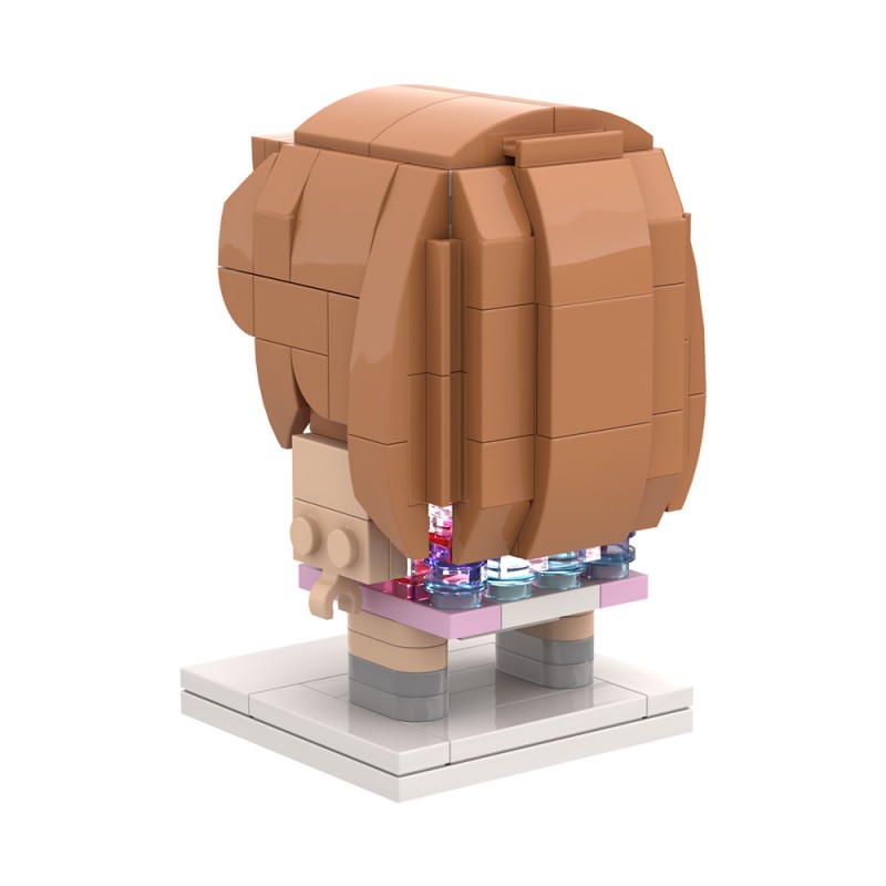 GOBRICKS MOC S0015 Taylor Swift blockhead doll style - YWOBB